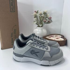 Kuru Quantum 2.0 Walking Comfort Sneaker Storm Gray Men 10 Wide NWB